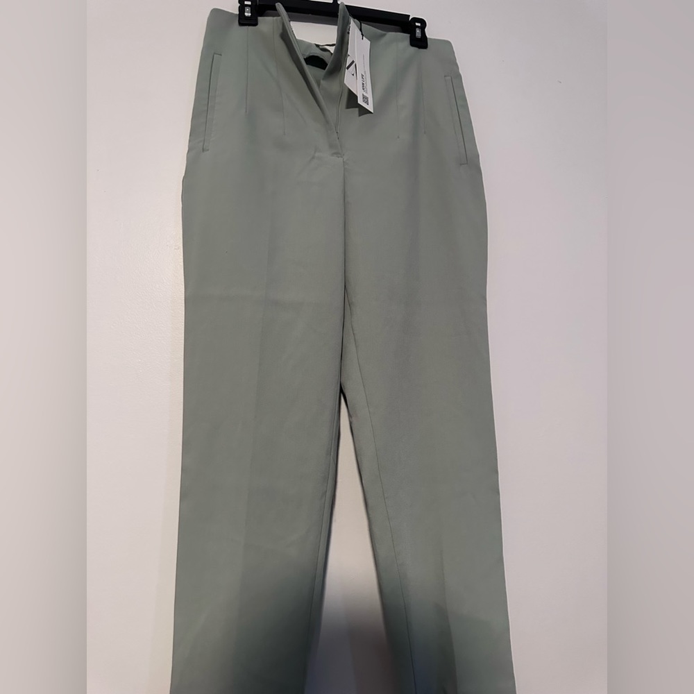 Light green zara pants